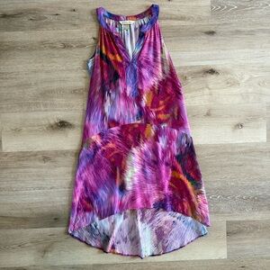 Presley Skye 100% Silk High-Low Dress
